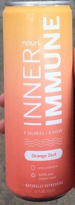 Orange Zest Inner Immune Naturally Refreshing Drink, Orange Zest