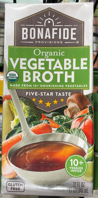Organic Vegetable Broth