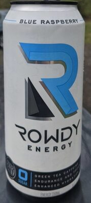 Green Tea Caffeine Endurance And Focus Enhanced Hydration Energy Drink, Blue Raspberry, Blue Raspberry