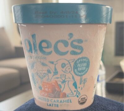 Salted Caramel Organic Latte, Salted Caramel