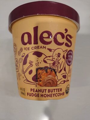 Peanut Butter Fudge Honeycomb Ice Cream, Peanut Butter Fudge Honeycomb