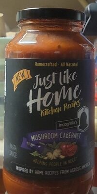 Mushroom Cabernet Pasta Sauce, Mushroom Cabernet
