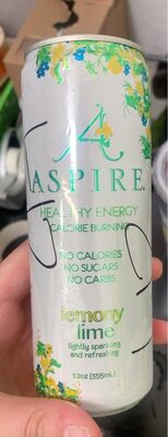 Lemony Lime Healthy Energy Drink, Lemony Lime