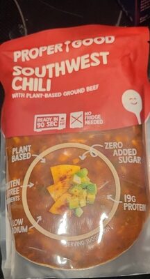 Southwest Chili With Plant-Based Ground Beef, Southwest Chili