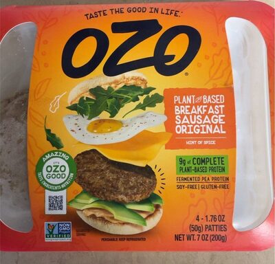 Original Plant-Based Breakfast Sausages, Original