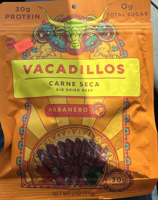 Habanero Carne Seca Air Dried Beef, Habanero