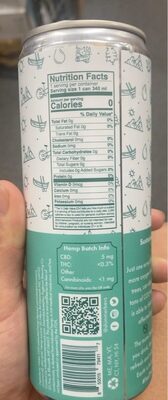 Just Hemp Shimmer Seltzer