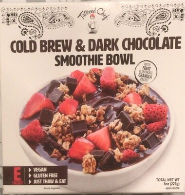 Cold Brew & Dark Chocolate Smoothie Bowl, Cold Brew & Dark Chocolate
