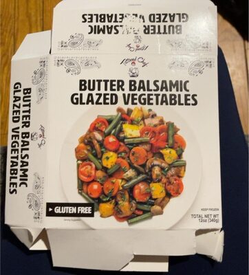 Butter Balsamic Glazed Vegetables, Butter Balsamic