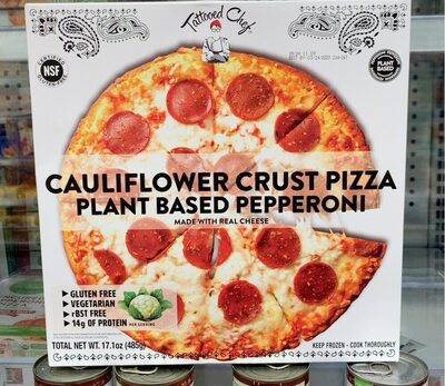 Pepperoni Made With Real Cheese Plant Based Cauliflower Crust Pizza, Pepperoni
