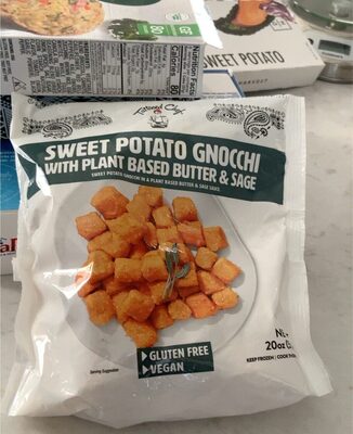 Sweet Potato Gnocchi With Plant Based Butter & Sage, Sweet Potato With Plant Based Butter & Sage