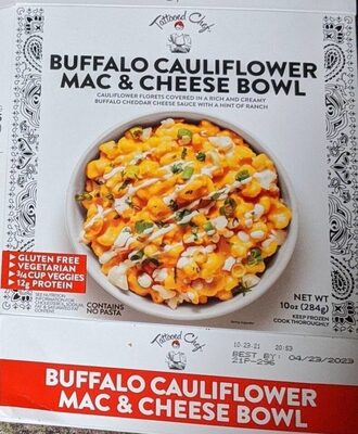 Buffalo Cauliflower Mac & Cheese Bowl