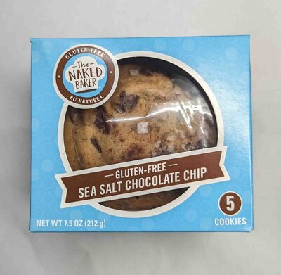 Gluten-Free Sea Salt Chocolate Chip Cookies, Sea Salt Chocolate Chip