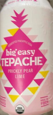 Prickly Pear Lime Tepache Fermented Pineapple Soda, Prickly Pear Lime
