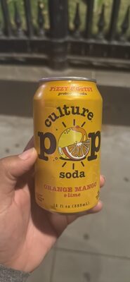 Orange Mango Chili & Lime Soda, Orange; Mango; Chili; Lime