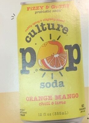 Orange Mango Chili & Lime Soda, Orange Mango Chili & Lime