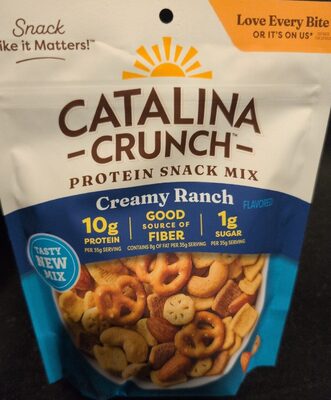 Creamy Ranch Crunch Mix Snack Mix, Creamy Ranch