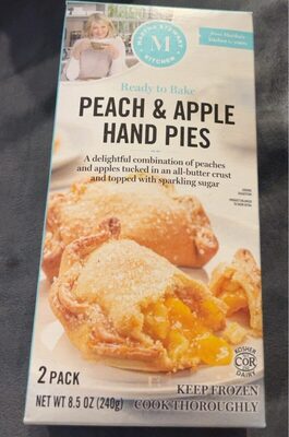 Peach & Apple Hand Pies, Peach; Apple