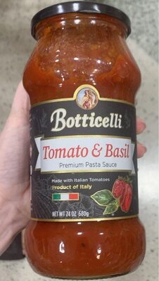 Tomato & Basil Premium Pasta Sauce