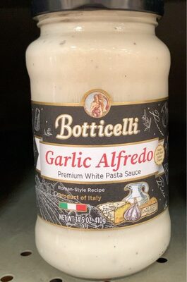 Garlic Alfredo Premium White Pasta Sauce