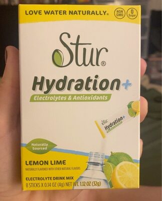 Electrolytes & Antioxidants Lemon Lime Electrolyte Drink Mix, Lemon Lime