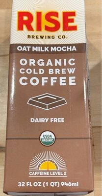 Oat Milk Mocha Organic Cold Brew Coffee, Oat Milk Mocha