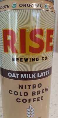 Oat Milk Latte Organic Cold Brew Coffee, Oat Milk Latte