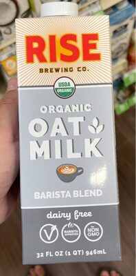Barista Blend Organic Oat Milk, Barista Blend