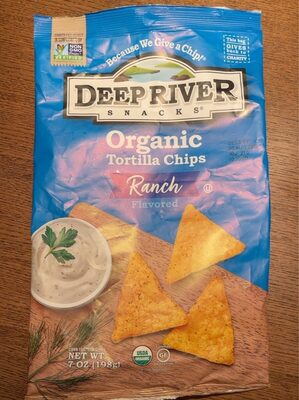 Organic Ranch Flavored Corn Tortilla Chips