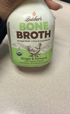 Hawaiian Ginger & Turmeric Chicken Organic Bone Broth, Hawaiian Ginger & Turmeric Chicken