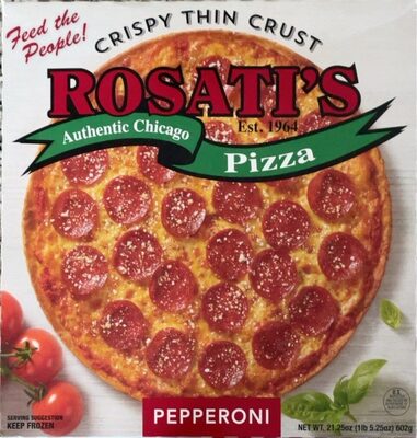 Pepperoni Crispy Thin Crust Pizza, Pepperoni