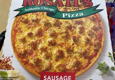 Sausage Crispy Thin Crust Pizza, Sausage