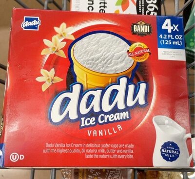 Vanilla Premium Ice Cream In Wafer Cups, Vanilla
