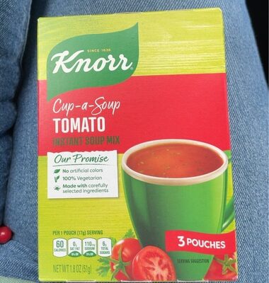 Tomato Cup-A-Soup Instant Soup Mix, Tomato