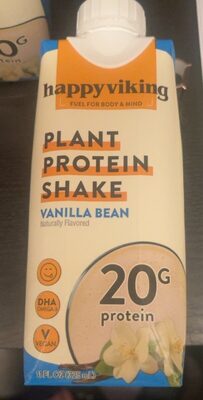 Plant Protein 20 G Superfood Shake, Vanilla Bean, Vanilla Bean