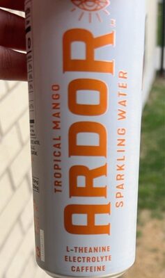 Energy Tropical Mango Sparkling Water, Mango