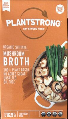Organic Shiitake Mushroom Broth, Shiitake