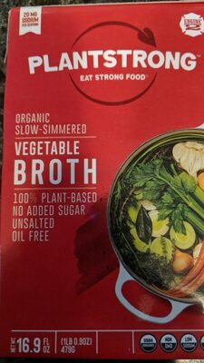 Organic Broth Slow-Simmered Vegetable, Vegetable