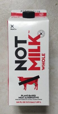 Whole Notmilk Plant-Based Milk Alternative