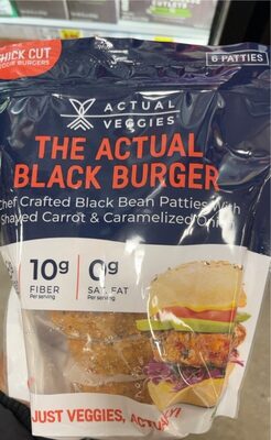 The Actual Black-Burger Patties
