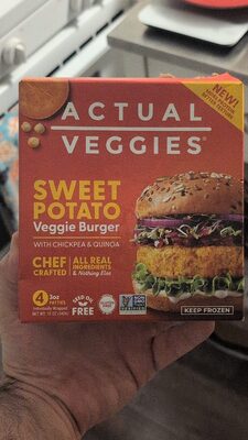 Sweet Potato Veggie Burger