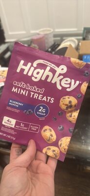 Blueberry Muffin Flavored Soft Baked Mini Treats, Blueberry Muffin