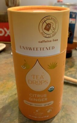 Citrus Ginger, Unsweetened, Unsweetened
