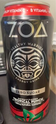 Tropical Punch Flavored Energy Drink, Tropical Punch
