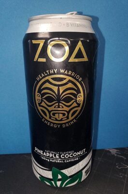Pineapple Coconut Flavored Energy Drink, Pineapple Coconut