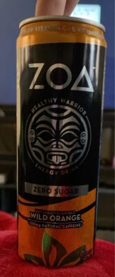 Wild Orange Energy Drink, Orange