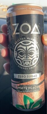 White Peach Energy Drink, Peach