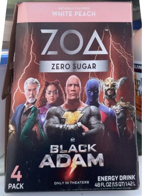Zero Sugar Energy Drink White Peach, White Peach