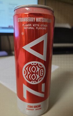 Strawberry Watermelon Energy Drink, Strawberry; Watermelon
