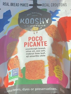 Poco Picante Chili & Lime Sourdough Bread Croutons, Chili; Lime